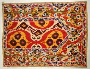 Gebetsdecke aus Ikat