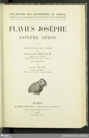 Contre Apion
