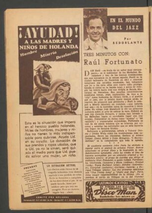 En el mundo del jazz - Tres minutos con Raúl Fortunato