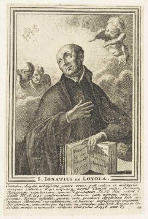 Bildnis des S. Ignatius de Loyola