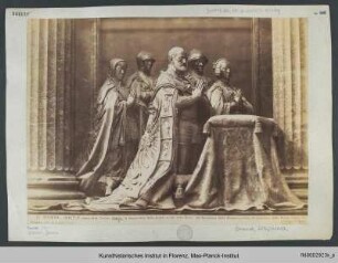 Familie Karls V. - Familie Karls V. (mit Gemahlin Isabelle, seinen Schwestern Eleonora, Königin von Frankreich, u. Maria, Königin von Ungarn, sowie seiner Tochter Maria, Gemahlin von Maximilian I.)