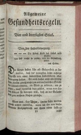 Vier und dreißigstes Stück.