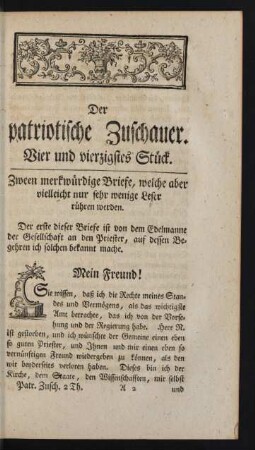 Vier und vierzigstes Stück