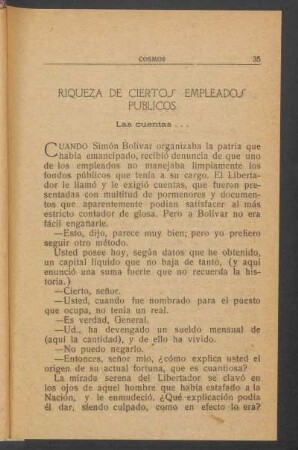 Las cuentas... : Riqueza de ciertos empleados públicos