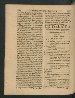 Ex Delictis desunctorum in quantum haeredes conveniantur. Titulus XVII.