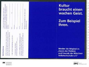 Beilage zum Programm 2. Semester 1999