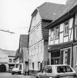 Fachwerkwohnhaus; Seligenstadt, Kleine Maingasse 7