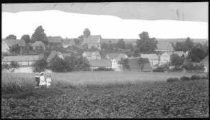 Höckendorf. Blick auf Höckendorf