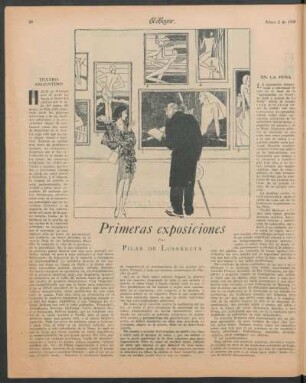 Primeras exposiciones