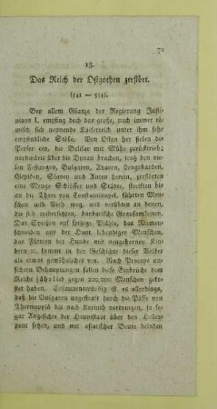 13. Das Reich der Ostgothen zerstoert. (541-554)