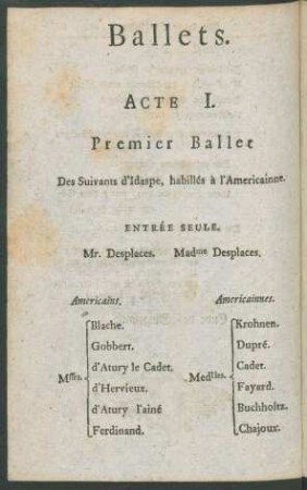Ballets