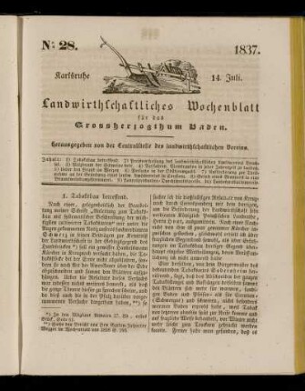 No 28. 1837. 14. Juli
