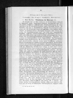 Sitzung am 2. November 1915.