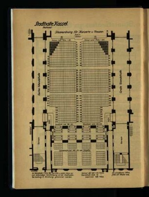Stadthalle Kassel, Festsaal