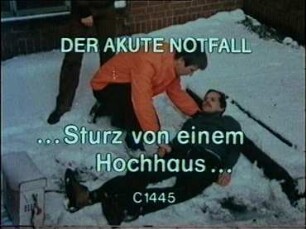 Sturz von einem Hochhaus