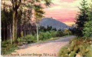 Ansicht vom Berg Lausche im Lausitzer Gebirge