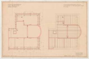 Thiersch, Friedrich von; München; Haus Pechmann - Dachstuhlkonstruktion