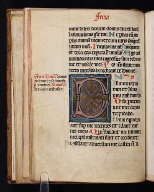 Ps 26 - Ornamentale Initiale