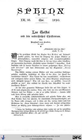 Heft 5 Mai 1890