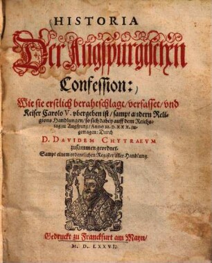 Historia der Augspurgischen Confession