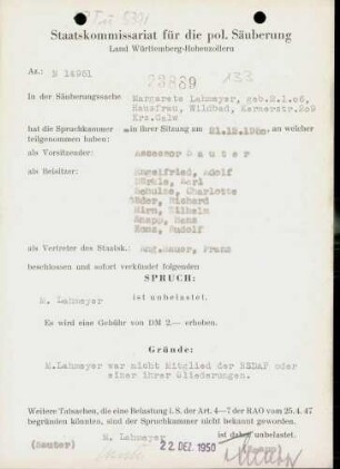 Lahmeyer, Margarete