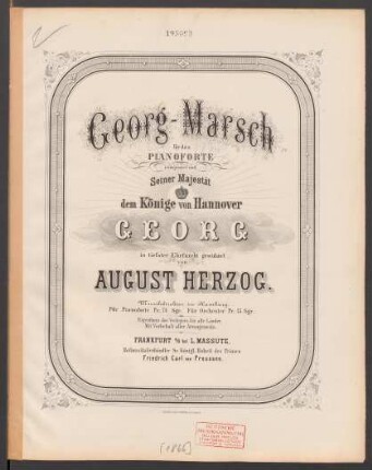 Georg-Marsch : für das Pianoforte