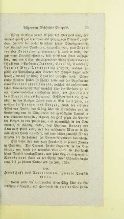 Herrschaft des Terrorismus. Zweite Constitution