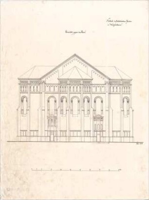 Voit, August von; Weißenhorn; Pfarrkirche - Chor (Ansicht)