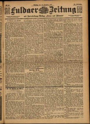 Ausgabe vom Montag, den 13. Dezember 1897.