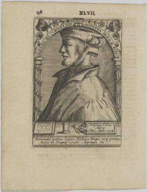 Bildnis des Henricus Cornelius Agrippa von Nettesheim (1486/1487-1535)