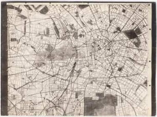 Wettbewerb Groß-Berlin 1910: Übersichtsplan 1:10000