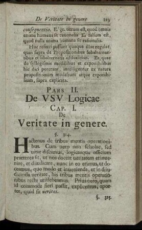 Pars II. De usu logicae.