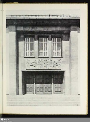 Eingang zum Pädagogischen Institut