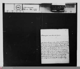 . Korrespondenzen, Denkschriften und Notizzettel des Fürsten Wilhelm Hyacinth von Nassau-Siegen: Korrespondenz mit seiner Schwester Johanna Baptista von Nassau-Siegen (kath.) zu Mons und mit der Prinzessin von Ligne