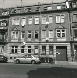 Dresden-Trachau, Wöhlerstraße 8. Wohnhaus. Um 1900. Straßenansicht