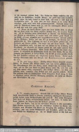 Sechstes Kapitel. Schall