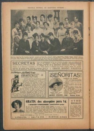 Escuela Normal de Maestras Número 7: Maestras egresadas - [Fotografía]
