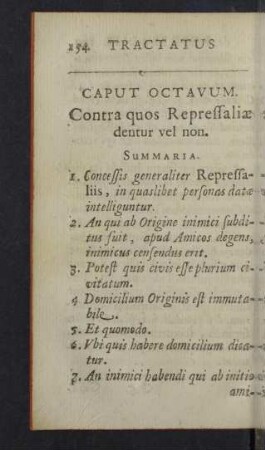 Caput octavum.