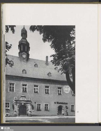 Das Rathaus von Marienberg