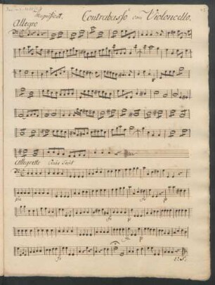 Contrabasso con Violoncello