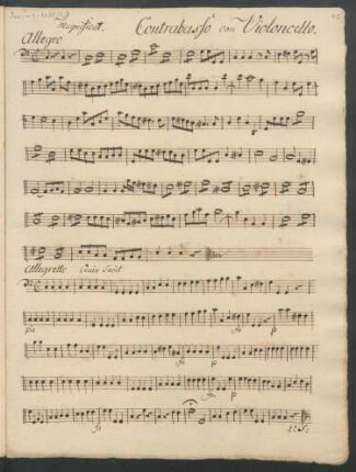 Contrabasso con Violoncello