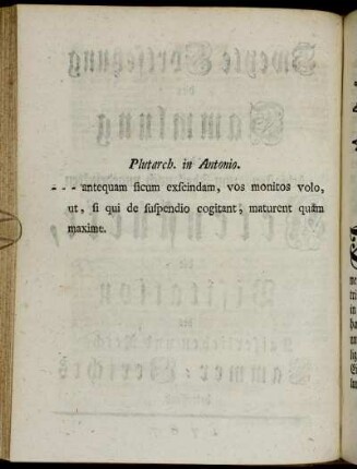 Plutarch in Antonio.