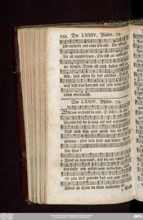 Der LXXIV. Psalm. 74.