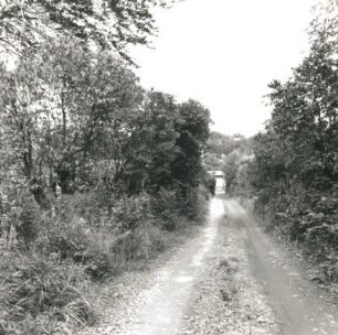 Colditz. Bahnhofstraße. Fliederallee. Blick von Nr. 28