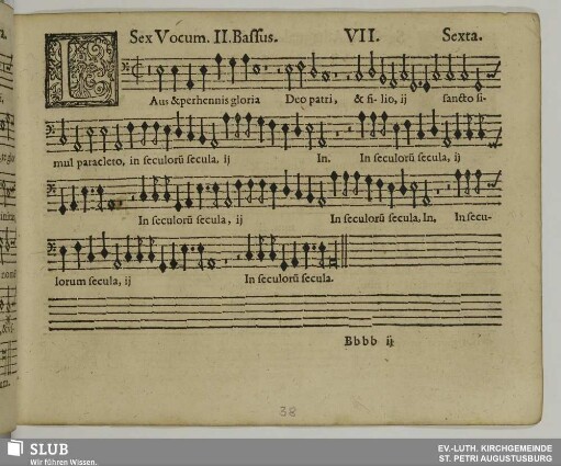 VII. Laus et perennis gloria