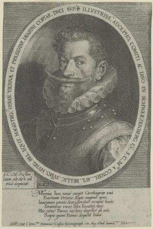 Bildnis des Adolphus von Schwarzenberg