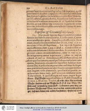 Baptismi & Circumcisionis