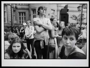 Jugendliche beim Folklore-Fest, Berlin