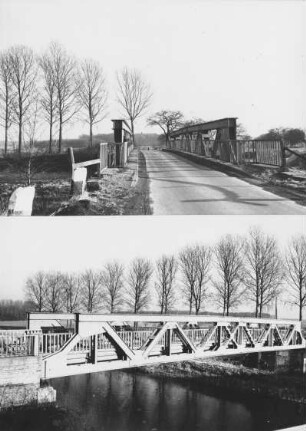 Hiddeingseler Brücke/Dortmund-Ems-Kanal/Doppelbild