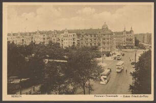 Ansichtskarte "Fontane-Promenade, Kaiser-Friedrich-Platz"